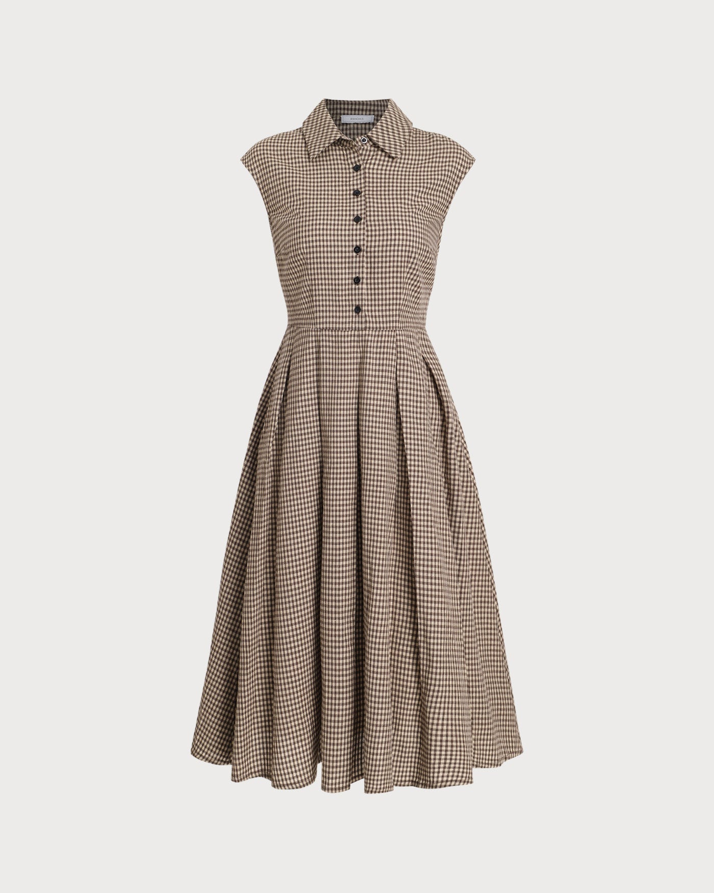 Giada - Abito Midi Donna Elegante Scozzese