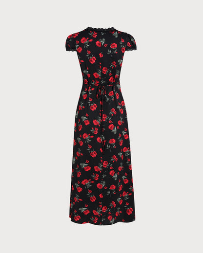 Gloria - Abito Maxi Donna Floreale Elegante