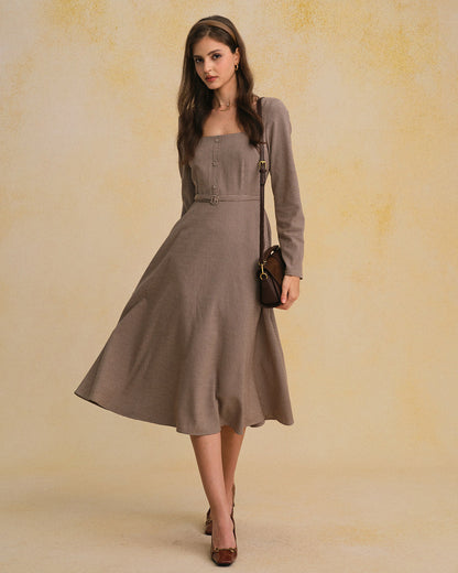 Giuliana - Abito Maxi Donna Elegante Raffinato