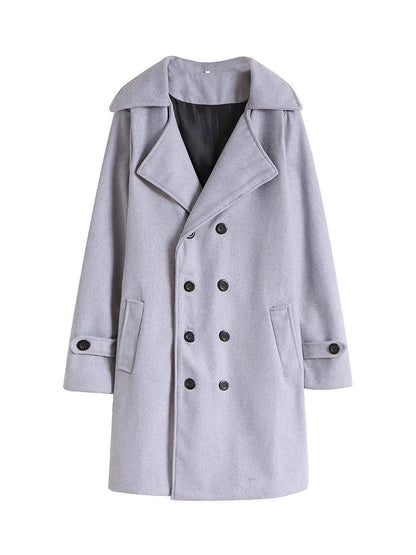 Enzo - Cappotto Doppiopetto Uomo Elegante Senza Tempo