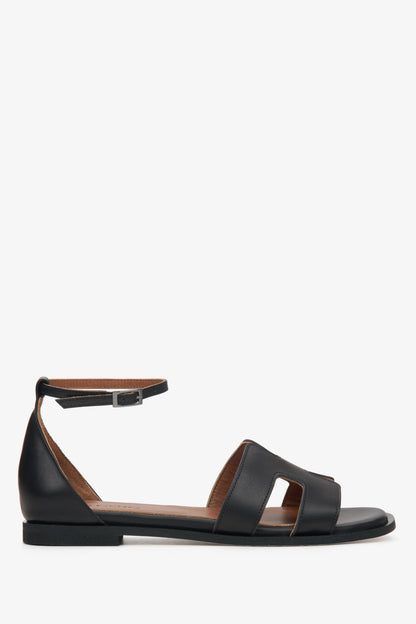 Beata - Sandali Neri Eleganti Donna Stile Versatile