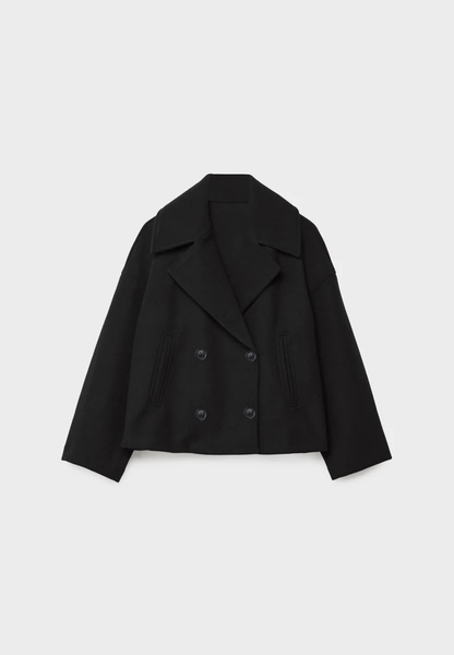 Nicole - Cappotto Corto Doppiopetto Invernale